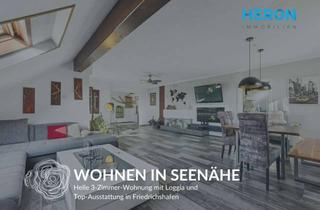 Wohnung kaufen in 88048 Friedrichshafen, WOHNEN IN SEENÄHE - Helle 3-Zimmer-Wohnung mit Loggia und Top-Ausstattung in Friedrichshafen