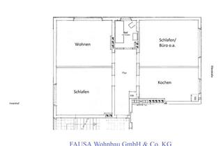 Wohnung mieten in Ellerstr. 22, 53119 Nordstadt, 3 Zimmer + (Wohn-)küche, Bad mit BW/ Fenster, Bonn-Weststadt!