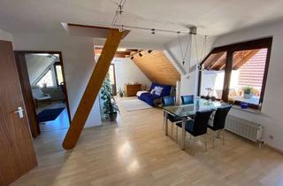 Wohnung mieten in Wernerstraße, 71691 Freiberg, Sehr schöne 2,5-Raum-DG-Wohnung mit Loggia und Einbauküche in Freiberg a.N.