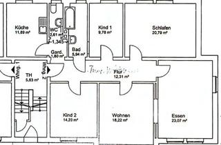 Wohnung mieten in Hartungstr., 27472 Cuxhaven, Stilvolle Altbauwohnung mit 128 m², 5 Zimmern, großem Garten und Stellplatz