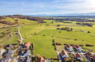 Grundstück zu kaufen in 82396 Pähl, Naturnahe Traumlage Nähe Ammersee: Baugrundstück von 1.000 m² für ein Doppelhaus mit Bergblick