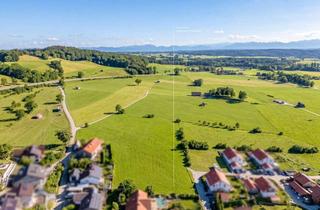 Grundstück zu kaufen in 82396 Pähl, Naturnahe Traumlage Nähe Ammersee: Baugrundstück von 1.000 m² für ein Doppelhaus mit Bergblick