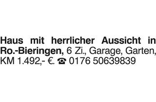 Haus mieten in 72108 Rottenburg, EFH