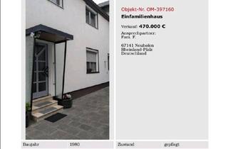 Einfamilienhaus kaufen in 67141 Neuhofen, Neuhofen - Haus in Neuhofen Einfamilienhaus oder Mehrgenerationenhaus