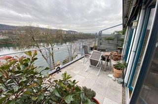 Wohnung mieten in 79618 Rheinfelden, Rheinfelden - zweistöckige Traumwohnung m. 2 Balkonen direkt am Rhein Rheinfelden-ideal für Schweizer-700 Meter von der Grenze