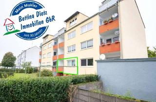Wohnung kaufen in 64832 Babenhausen, DIETZ: 2-Zimmer-Erdgeschosswohnung mit Balkon! Vermietet seit 2023