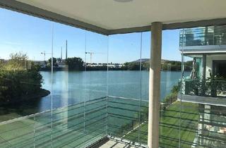 Wohnung kaufen in Gerwigstr., 68305 Waldhof, Wohnen am Ufer mit Ausblick wie im Urlaub!