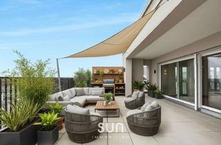 Penthouse kaufen in 60486 Gallus, PENTHOUSE DER SUPERLATIVE: Weitblick, Luxus und Dachterrasse über Frankfurt