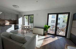 Wohnung mieten in Am Tierpark 25, 10315 Friedrichsfelde, Möblierte Einraumwohnung mit modernem Flair sucht Mieter*in!