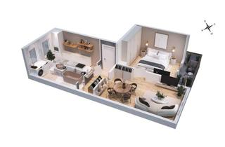 Wohnung mieten in Neubau 12, 09481 Elterlein, Elterlein: Ruhige und gemütliche 2-Zi-EG-Neubauwohnung Balkon, Fensterbad & EBK