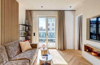 Wohnung mieten in Schönfeldstrasse, 80539 Maxvorstadt, voll ausgestattetes Apartment, hochwertige Möblierung, direkt am Englischen Garten.