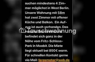 Tauschwohnungen in Pritzwalkerstrasse, 10559 Tiergarten, Tauschwohnung: Barrierefrei Wohnung in Moabit