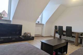 Wohnung mieten in 90489 Wöhrd, Nähe Wöhrder Wiese ! Helle moderne 3-Zi.-DG-Whg. 83 m², Laminat, 6. OG mit Aufzug
