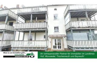 Wohnung mieten in 95173 Schönwald, Helle 2-Zimmer-Wohnung im Erdgeschoss mit Balkon