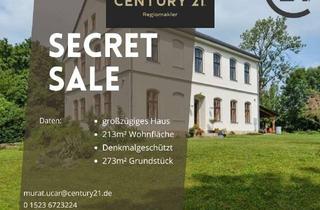 Haus kaufen in 39397 Kroppenstedt, Denkmalgeschütztes Haus mit großzügiger Nutzfläche in ruhiger Lage