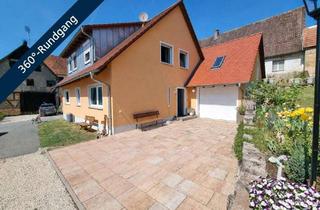 Haus kaufen in 91238 Offenhausen, Top Preis-Leistungsverhältnis: Neuwertiges 1-2-Familienhaus mit 3 Garagen und Nebengebäude