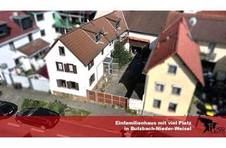 Einfamilienhaus kaufen in 35510 Butzbach, Einfamilienhaus mit viel Platz in Butzbach-Nieder-Weisel