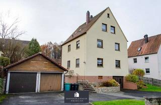 Haus kaufen in 92237 Sulzbach-Rosenberg, Großzügiges Zweifamilienhaus mit Garage, Nebengebäude und großem Grundstück 1.372 m²