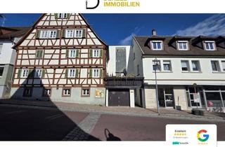 Haus kaufen in 71229 Leonberg, Attraktive Kapitalanlage LEO-Eltingen: 2 vielseitige Wohn-& Geschäftshäuser- gemeinsames Treppenhaus