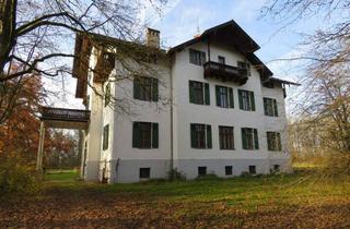 Haus kaufen in 93102 Pfatter, Jagdschloss in absoluter Alleinlage am Waldrand zwischen Regensburg und Straubing