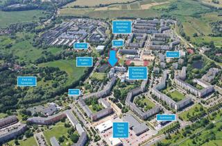 Anlageobjekt in Albert-Schweitzer-Straße 24A, 18147 Toitenwinkel, Vermietete 3- Zimmer Maisonettewohnung mit Balkon und TG-Stellplatz