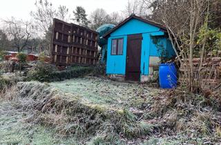 Grundstück zu kaufen in 70327 Wangen, Tolles Freizeitgrundstück in schöner Aussichtslage * Holzhaus, Teich, Quelle *