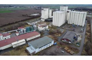 Lager kaufen in Am Bahnhof 13, 07570 Harth-Pöllnitz, Gelegenheit: ca. 14,2 ha voll erschlossene Großsilo-Lager-Gewerbefläche mit Gleisanschluss, bei Gera