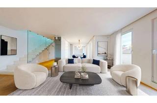 Penthouse kaufen in 60385 Bornheim, Modernes Vier-Zimmer-Penthouse mit weitläufigen Terrassen und Panoramablick über die Skyline