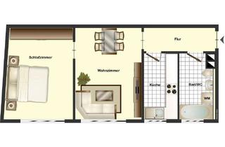 Wohnung mieten in 74172 Neckarsulm, Neckarsulm -Fußgängerzone-2-Zimmer-OG-Wohnung