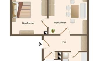 Wohnung mieten in Hirblinger Straße 154b, 86156 Bärenkeller, 2-Zimmer-Wohnung mit Balkon