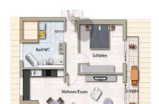 Wohnung mieten in Rotenbacher Weg 59, 88316 Isny, 2,5-Zimmer Dachgeschosswohnung in Isny im Allgäu