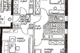 Wohnung mieten in 31079 Sibbesse, Schöne 3-Zimmer-Wohnung in attraktiver Wohnlage in Sibbesse