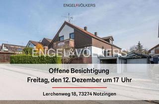 Haus kaufen in 73274 Notzingen, Offene Besichtigung Freitag, den 12. Dezember um 17 Uhr - Lerchenweg 18, 73274 Notzingen