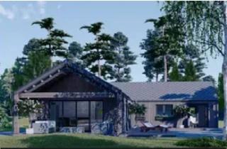 Haus kaufen in 74427 Fichtenberg, Fertighaus aus Holz (isoliert) 130 m² Wohnfläche