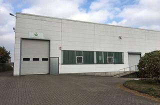 Büro zu mieten in Von-Bronsart-Straße 11, 22885 Barsbüttel, 950 m² Industriehalle mit Meisterbüro, Sozialräumen und Regalsystem