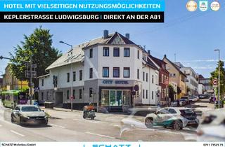 Anlageobjekt in Saarstraße, 71636 Ludwigsburg, Gepflegtes vollausgestattes Hotel zu verkaufen I Möglichkeit als Monteurshotel