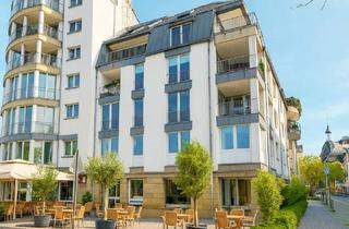 Geschäftslokal mieten in 40213 Carlstadt, Ladenlokal mit großen Terrassen, Theke und Kühlhaus in attraktiver Rheinlage