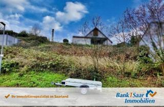 Immobilie kaufen in 66583 Spiesen-Elversberg, Baugrundstück mit Weitblick in ruhiger Aussichtslage von Spiesen-Elversberg - kurzfristig bebaubar