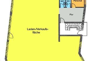 Büro zu mieten in 01877 Bischofswerda, Großzügiges Ladengeschäft mit großer Fensterfront!