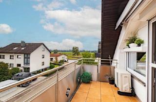 Wohnung kaufen in 79312 Emmendingen, Modernisierte 3-Zi DG-Wohnung mit Klima, neue Küche, Balkon und Garage