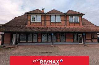 Büro zu mieten in 27356 Rotenburg, Zentrale Ladenfläche mit Parkplätzen in schönem Fachwerk