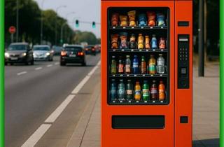 Gewerbeimmobilie mieten in 75438 Knittlingen, Automatenstellplätze an einer Hauptstraße zu vermieten