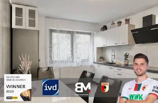 Wohnung kaufen in 86179 Augsburg, 2021 umfassend saniert! 2,5-Zimmer-Wohnung im Hochparterre mit 50 m² in Augsburg-Haunstetten