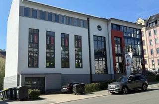 Gewerbeimmobilie kaufen in 08523 Plauen, Exklusive Gewerbeimmobilie in Top-Lage - Verkaufs-/Büroflächen & Betriebswohnung - modern & hell, architektonisch wertvoll