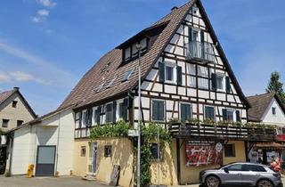 Mehrfamilienhaus kaufen in 71735 Eberdingen, Einzigartige Immobilie mit Charakter – Fachwerkhaus in bester Lage