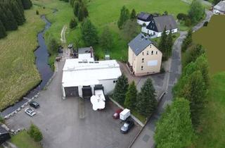 Gewerbeimmobilie kaufen in 09496 Kühnhaide, Werkstatt und LKW-Halle plus kernsaniertes exklusives Wohngebäude in Kühnhaide / Erzg.