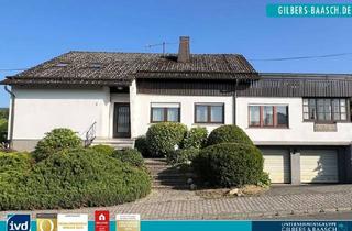 Einfamilienhaus kaufen in 54497 Morbach, Bischofsdhron: Großzügiges EFH mit Einliegerwohnung, Doppelgarage, Anbau und idyllischem Grundstück!