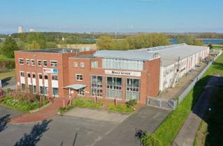 Büro zu mieten in Industriestraße 11, 18069 Rostock, Großzügige Büroflächen, Klimaanlage, XXL Stellplätze, Außenlager