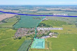 Büro zu mieten in 18059 Ziesendorf, Büro- und Lagerflächen 10 km südlich von Rostock, renoviert, verkehrsgünstig an der A20 gelegen