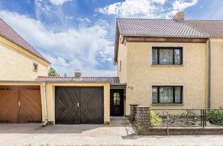 Einfamilienhaus kaufen in 16515 Oranienburg, Oranienburg - Doppelhaushälfte auf traumhaftem Grundstück in Sachsenhausen